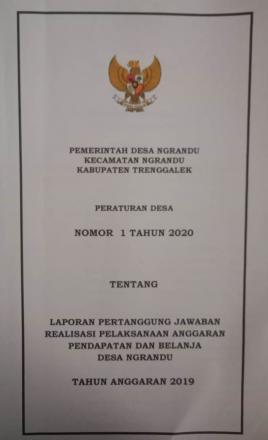 LKPD DESA NGRANDU 2019